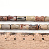 Natural Aqua Terra Jasper Beads Strands G-T140-93-5