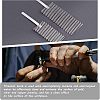 SUPERFINDINGS 2Pcs 2 Style Platinized Titanium Anode Rhodium Jewelry Plating Tool Mesh TOOL-FH0001-40-3