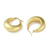 Ion Plating(IP) 304 Stainless Steel Hoop Earrings for Women STAS-I304-20B-G-2