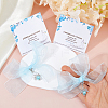 2Pcs Angel Polyester & Plastic Alloy Brooch JEWB-DC0006-41-3