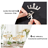 Crown Self Adhesive Rhinestone Appliques DIY-WH0349-70-6