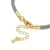 Nylon Cord Bracelet Making KK-CBACFA2-01G-32-2