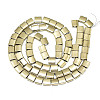 Electroplate Non-magnetic Synthetic Hematite Multi-Strand Links G-S352-81-2