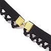 Brass Sun Moon Star Tassel Thigh Leg Chains AJEW-AN00637-01-5