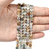 Natural Flower Amazonite Beads Strands G-A272-A01-29-1