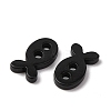 2-Hole Marine Organisms Opaque Resin Buttons RE-CBAE064-05B-2