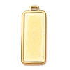 304 Stainless Steel Pendant Cabochon Settings STAS-Z204-04G-03-1