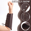 Adjustable PU Leather Cord Bracelet with Wax Cotton Cords LS-AJEW-WH0248-455A-3