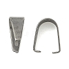 Tarnish Resistant 201 Stainless Steel Snap on Bails STAS-Q007-1-2