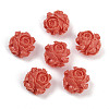 Dyed Synthetic Coral Carved Beads CORA-D035-01A-1