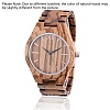 Zebrano Wood Wristwatches WACH-H036-36-2