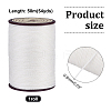 1Roll Round Waxed Polyester Thread String YC-PH0002-37B-4