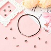 15Pcs 3 Styles 303 Stainless Steel Cord End/Tips STAS-CJ0003-37-6
