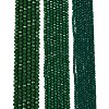 Opaque Solid Color Imitation Jade Glass Beads Strands EGLA-A044-P4mm-D09-2