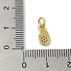 Brass Micro Pave Cubic Zirconia Charms KK-M283-13A-01-3