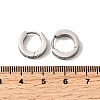304 Stainless Steel Hoop Earrings EJEW-L302-03A-P-6
