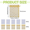 16Pcs 2 Colors Hot Stamping Polka Dot Organza Jewelry Drawstring Bags ABAG-TADJ0001-06D-3