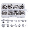 168 Sets 7 Styles Alloy Rivets Nails Set FIND-CA0010-77P-1
