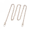 Iron Paperclip Chains Bag Straps X-AJEW-BA00001-1
