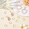 50Pcs 304 Stainless Steel Leverback Earring Findings STAS-BBC0009-47-4