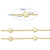 Handmade Brass Twisted Chains CHC-I006-05G-3