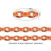 Handmade Opaque Acrylic Cable Chains MACR-CJ0001-07-2