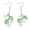 304 Stainless Steel Dangle Earrings EJEW-MZ00587-05-2