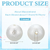 3 Strands Wrinkle Textured Shell Pearl Beads Strands BSHE-ME0001-02-2