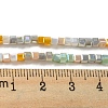 Electroplate Glass Beads Strands EGLA-F121-FR-B02-4