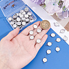 60Pcs 304 Stainless Steel Cabochon Connector Settings STAS-BBC0009-57B-3