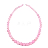 Natural Mashan Jade Graduated Beads Strands GG-CBA2AE1-A08-G-4