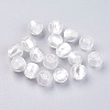Handmade Silver Foil Glass Beads X-SLR8MM09J-1