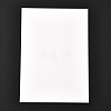 Rectangle Painting Paper Cards DIY-WH0196-24A-04-3