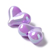 Opaque Acrylic Beads X-MACR-D082-03-3