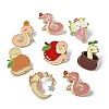 14Pcs 7 Styles Snake Enamel Pins JEWB-CJ0001-55-8
