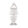 Brass Big Pendants KK-N268-02P-1