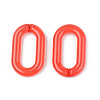 Imitation Jelly Acrylic Linking Rings OACR-T024-02-E07-2