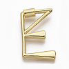 Brass Screw Carabiner Lock Charms LS-KK-T046-001G-E-NF-1
