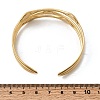 304 Stainless Steel Enamel Multi-layered Cuff Bangles for Women STAS-H259-07G-5