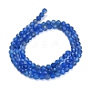 Natural Blue Chalcedony Beads Strands GG-NH0004-A01-01C-4