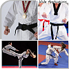 Taekwondo Belt AJEW-WH0314-341F-5