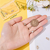 10Pcs Brass Micro Pave Clear Cubic Zirconia Charms KK-BBC0015-67-3
