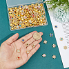 250Pcs 10 Colors Alloy Rhinestone Cabochons FIND-PH0059-67-3