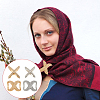 4Pcs 4 Styles Zinc Alloy Rhinestone Scarf Clips AJEW-DR0002-42-5