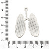 Tibetan Style Alloy Pendants PALLOY-F318-07AS-3
