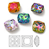 K9 Glass Rhinestone Cabochons RGLA-P036-04A-M-1