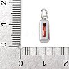 Brass with Cubic Zirconia Pendants KK-A269-68E-P-3