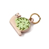 Printed 304 Stainless Steel Charms SA-CBA59B8-02G-G-2