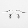 Tarnish Resistant 316 Surgical Stainless Steel French Earring Hooks STAS-F149-31P-2