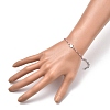 304 Stainless Steel Link Bracelets BJEW-JB05319-03-4